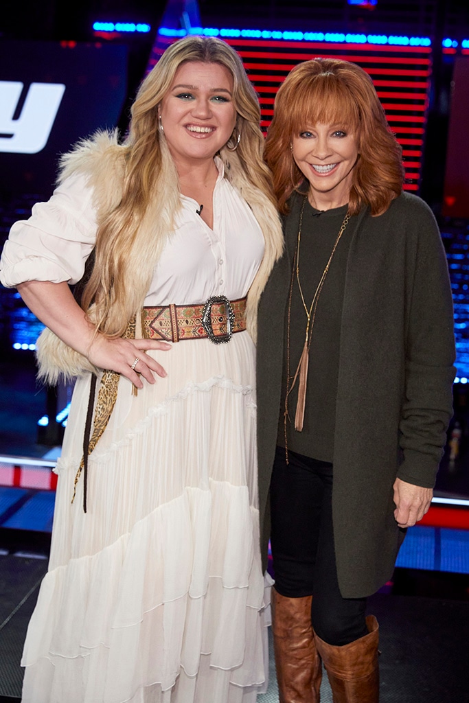 Kelly Clarkson, Reba McEntire, The Voice, 2023