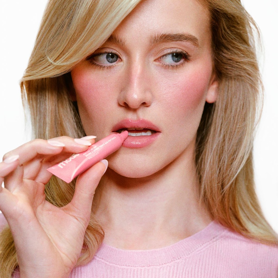 Rhode New Red Pocket Blush, Peptide Lip Tints, Bubble Case