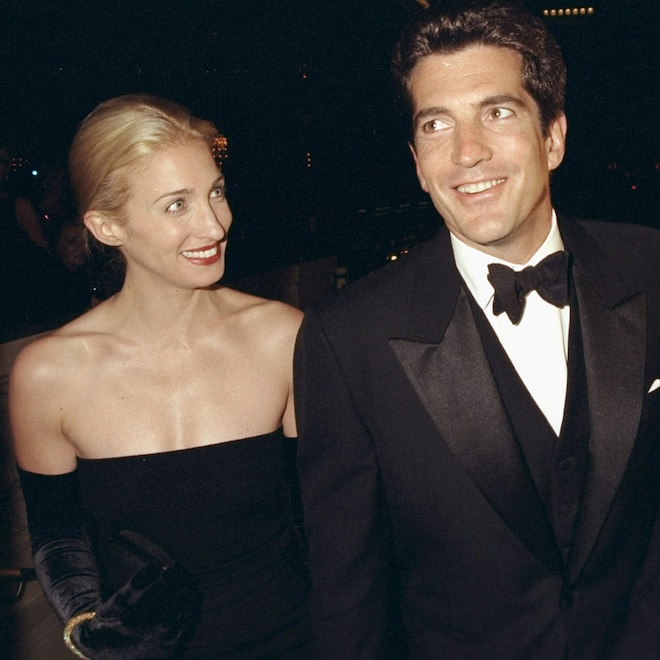John F. Kennedy Jr. and his wife, Carolyn Bessette Kennedy