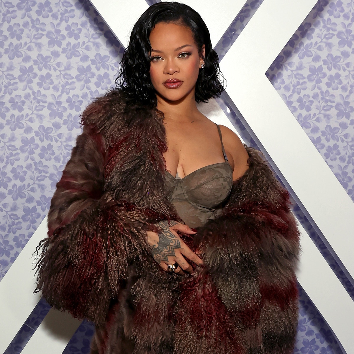 Rihanna attends the Savage X Fenty Celebration of Lavish Lace Debut at Nordstrom Century City on October 10, 2024 in Los Angeles, California.