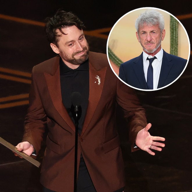 Kieran Culkin presents Best Supporting Actor to Sean Penn at Oscars 2026