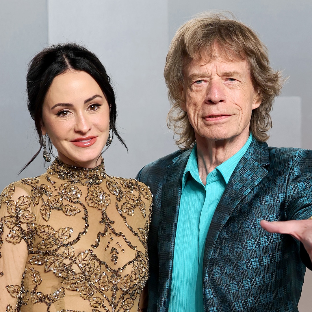 Mick Jagger e Melanie Hamrick Encontro no tapete vermelho