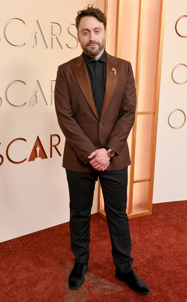 Kieran Culkin arrives at the Oscars 2026 red carpet