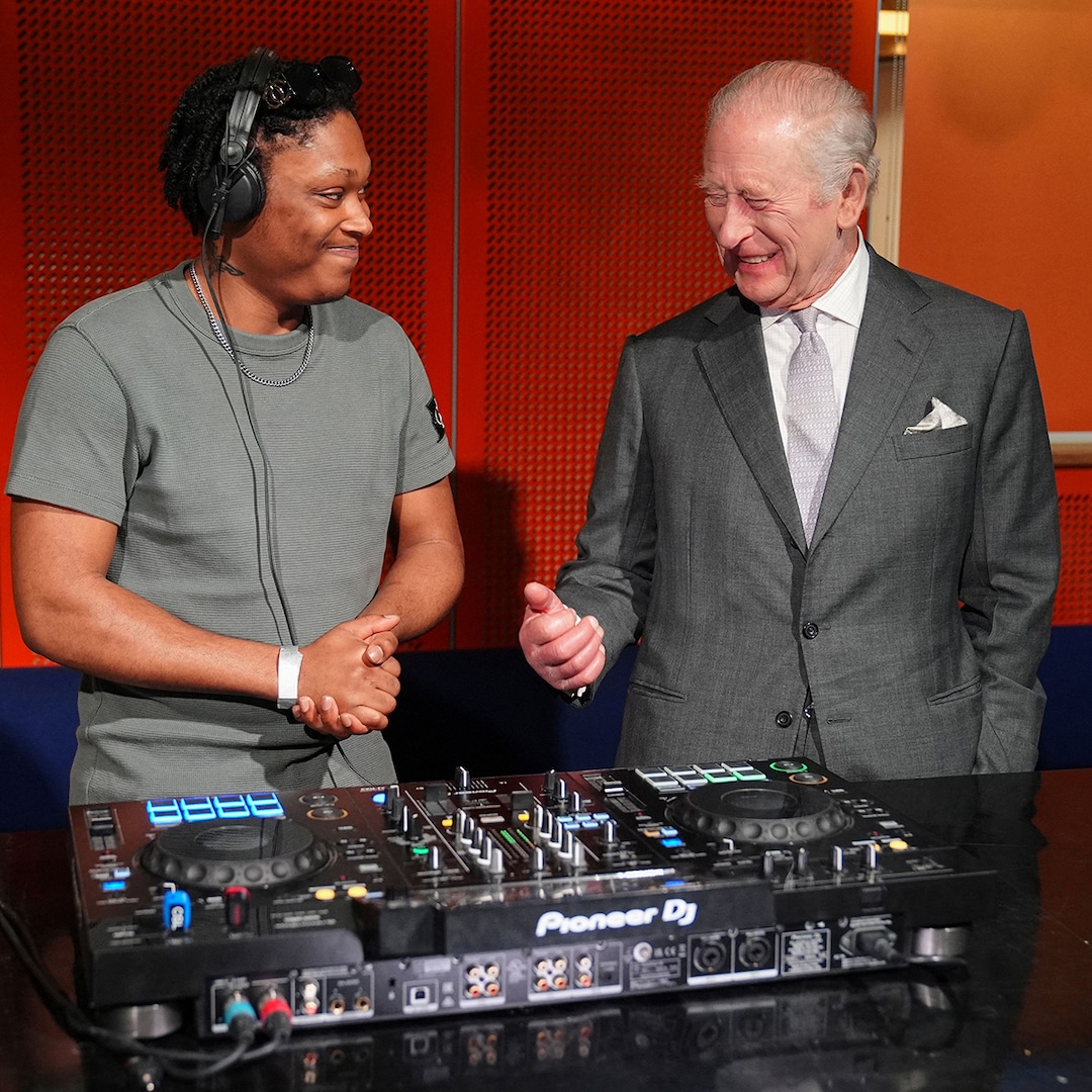 DJs do Rei Carlos III durante visita ao King’s Trust