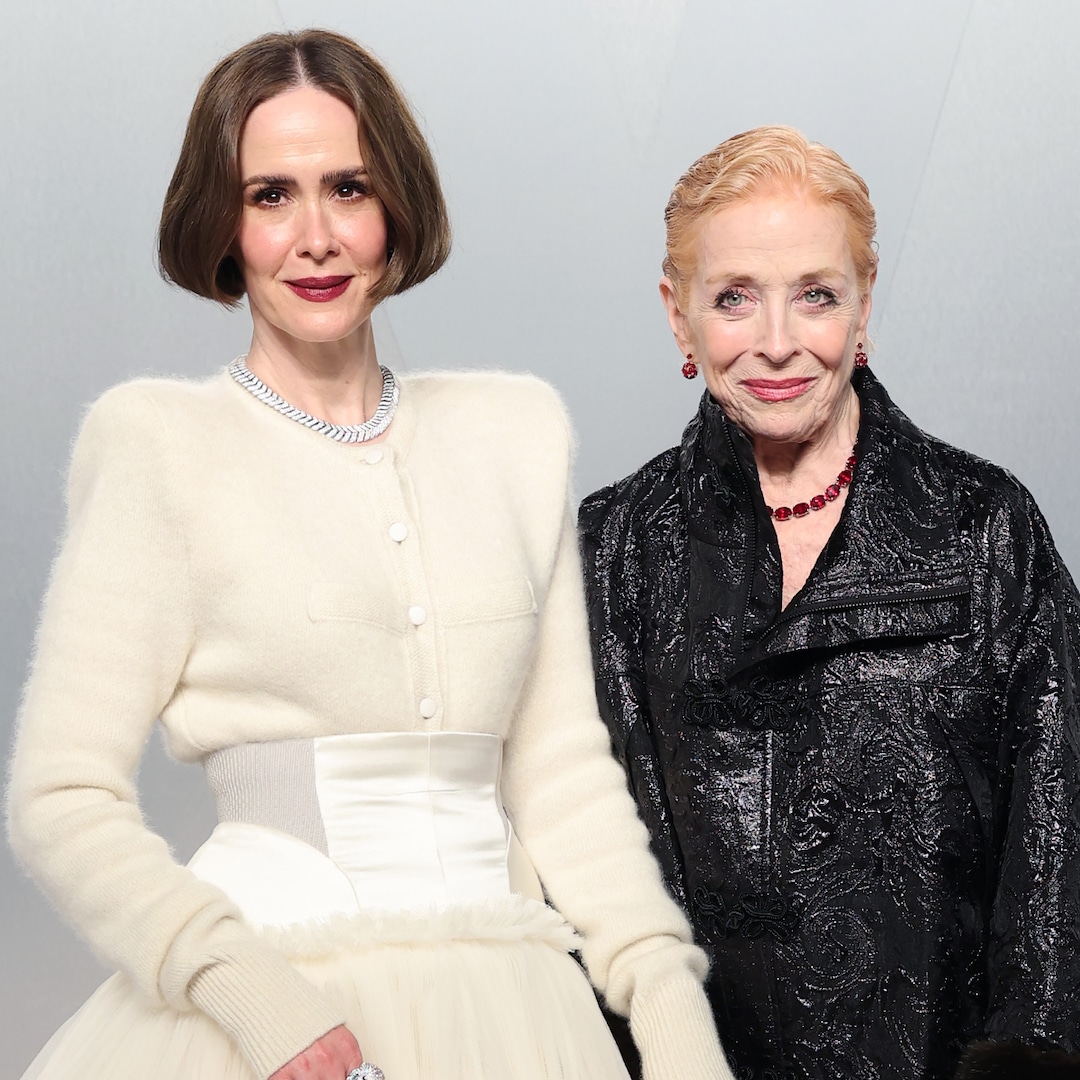 Sarah Paulson, encontro noturno de Holland Taylor