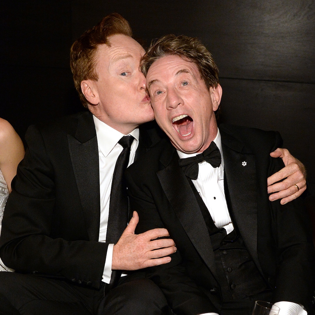 Conan O’Brien grita para Martin Short