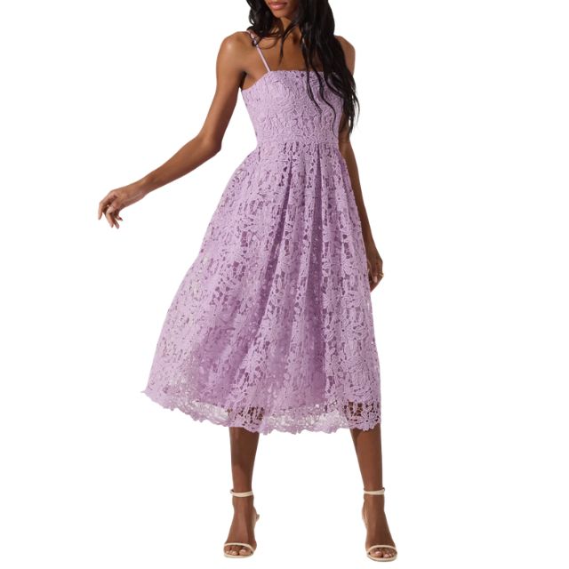 strapless open back dress LONG SLEEVE CHIFFON A-LINE DRESS CDCD243 main image 1