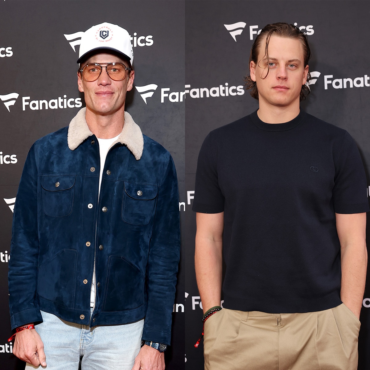 Tom Brady, Joe Burrow, Fanatics Flag Football Classic