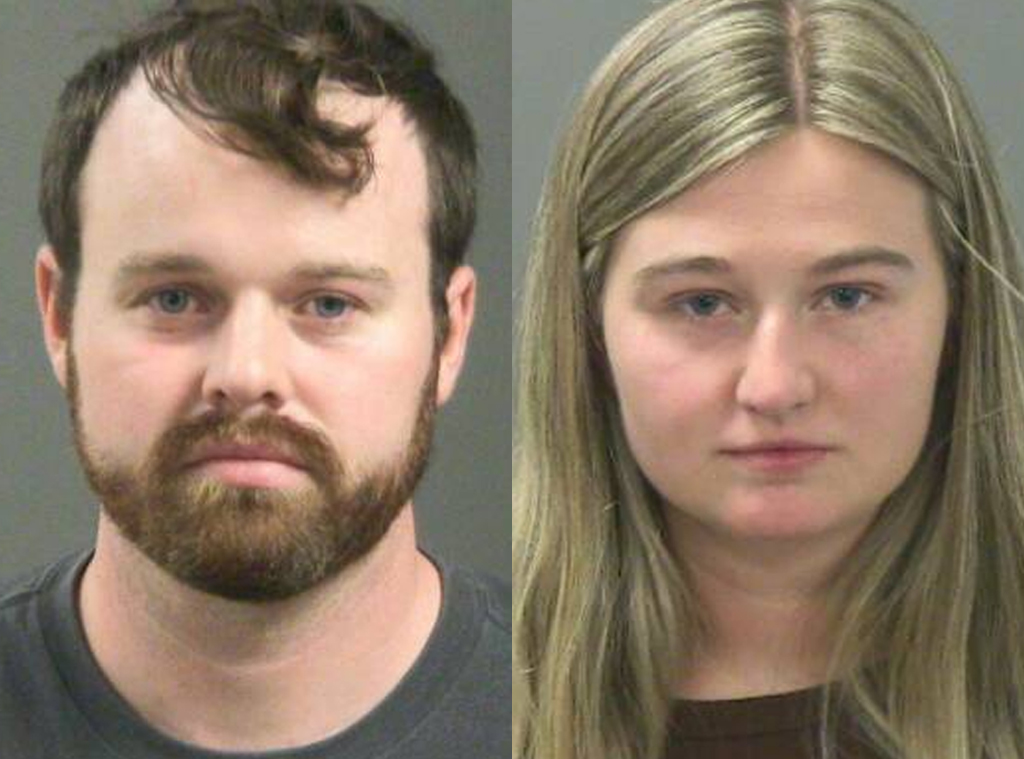 Joseph Duggar, wife Kendra Duggar arrest mugshot