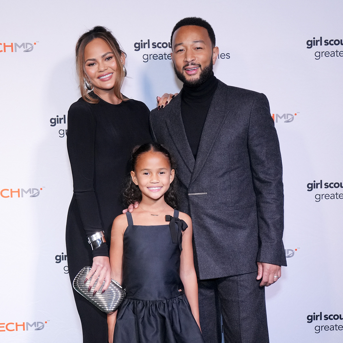 John Legend's Daughter Luna, 9, Shows Off Impressive Interview Skills