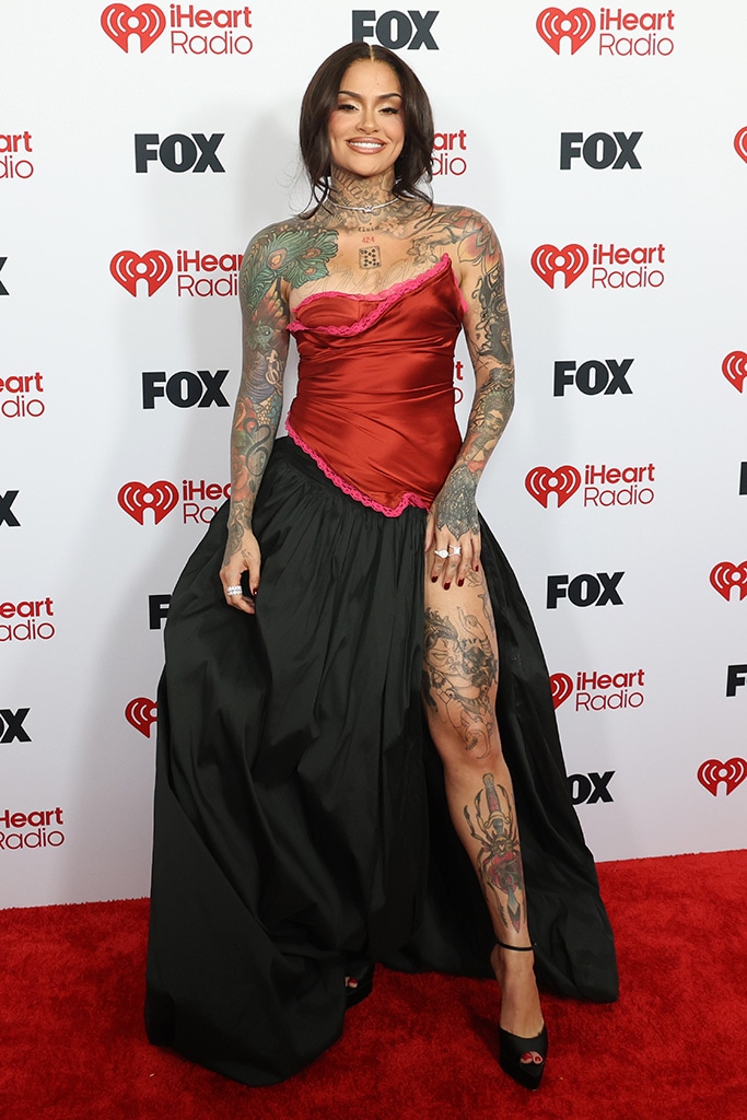 Kehlani at 2026 iHeartRadio Music Awards red carpet
