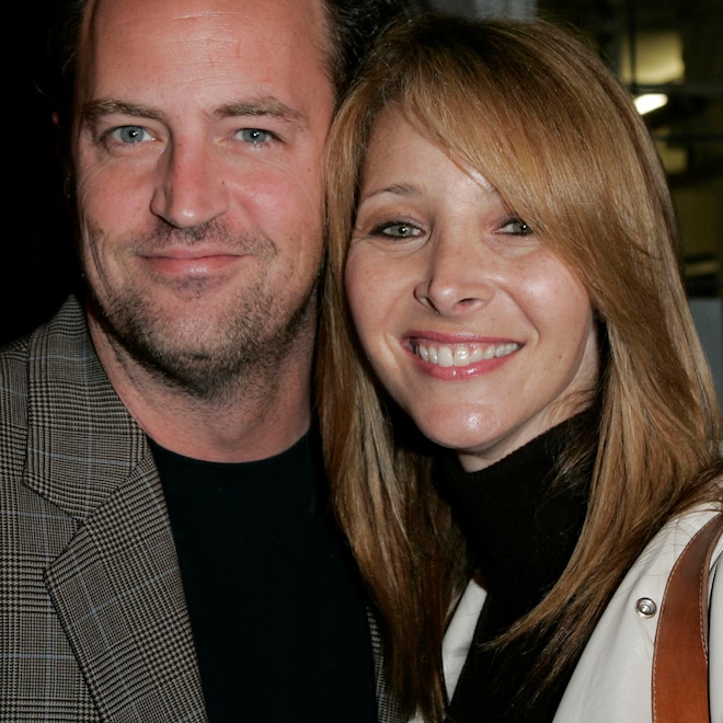 Matthew Perry and Lisa Kudrow during Stars Make Their Voices Heard at a Silent Auction for Lollipop Theater Network at Private Home in Beverly Hills, California, United States.