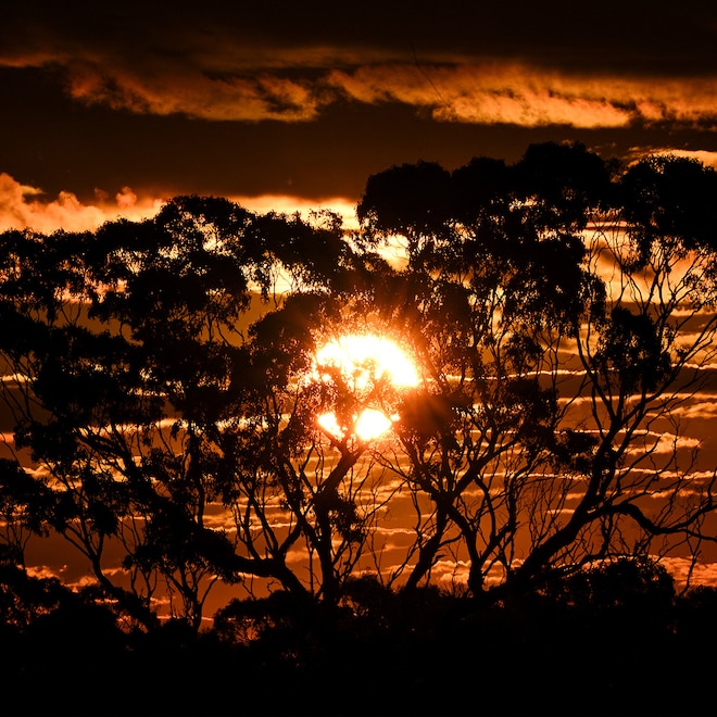 Australia Red Sky