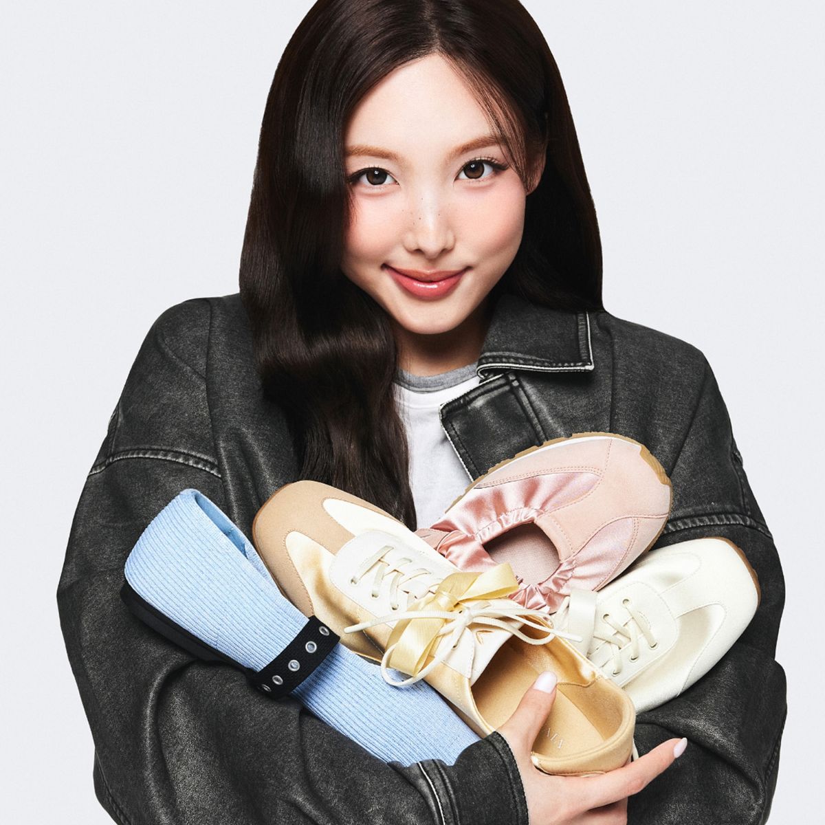 TWICE K-Pop Idol NAYEON in VIVAIA Spring Campaign: Shop Her Shoe Picks