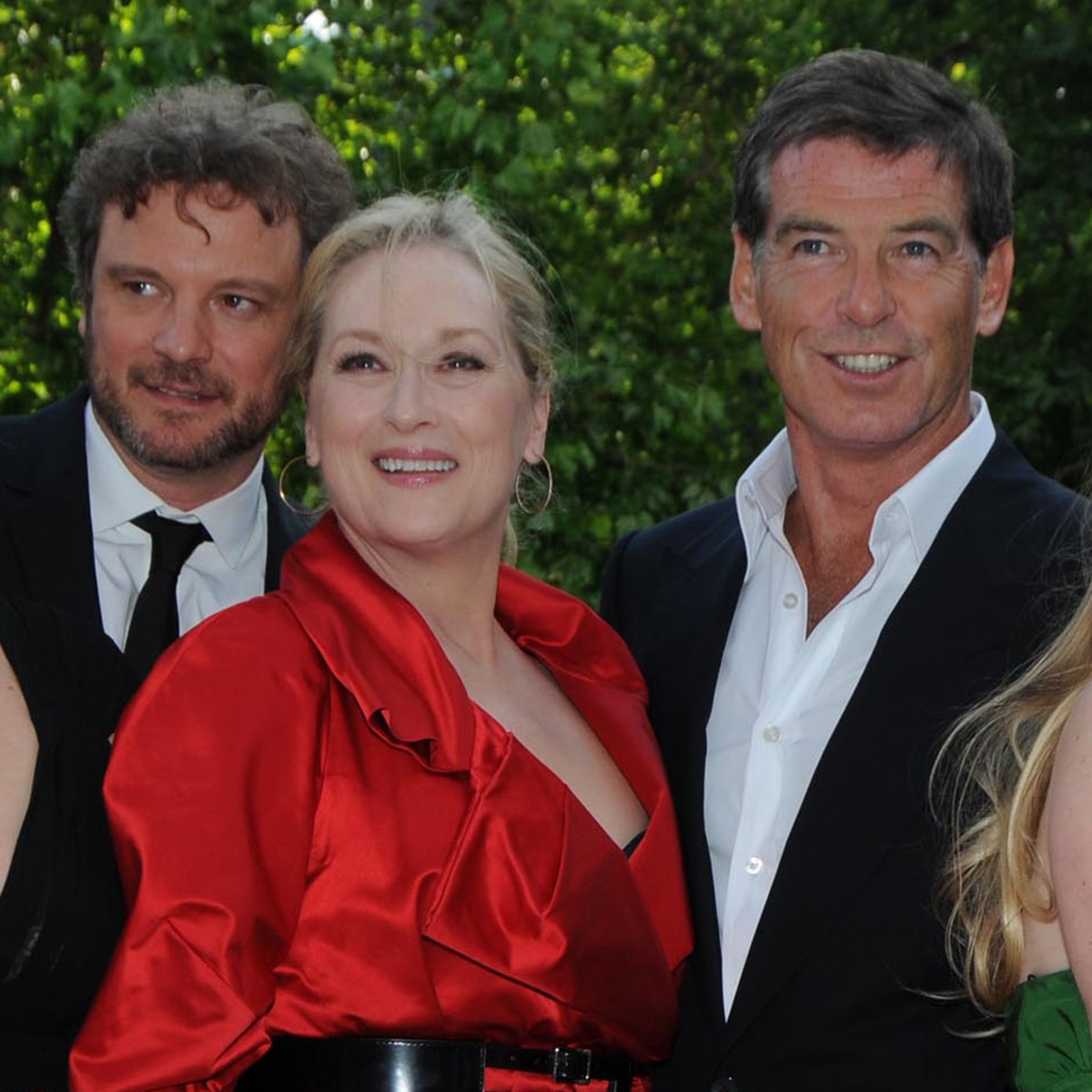 Meryl Streep, Colin Firth, Pierce Brosnan