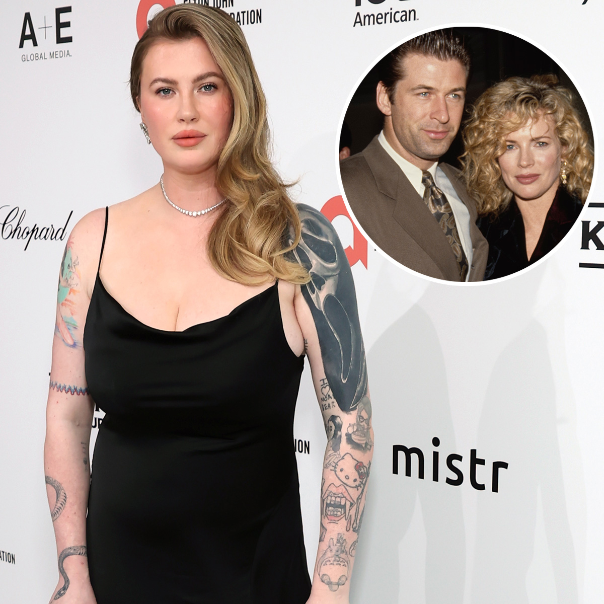 Ireland Baldwin on Kim Basinger’s Alec Baldwin Birthday Shoutout