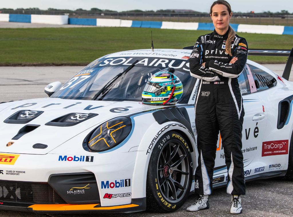 What's on Rotation? This Race Car Driver Swears By These Beauty Products That Last The Heat & Speed