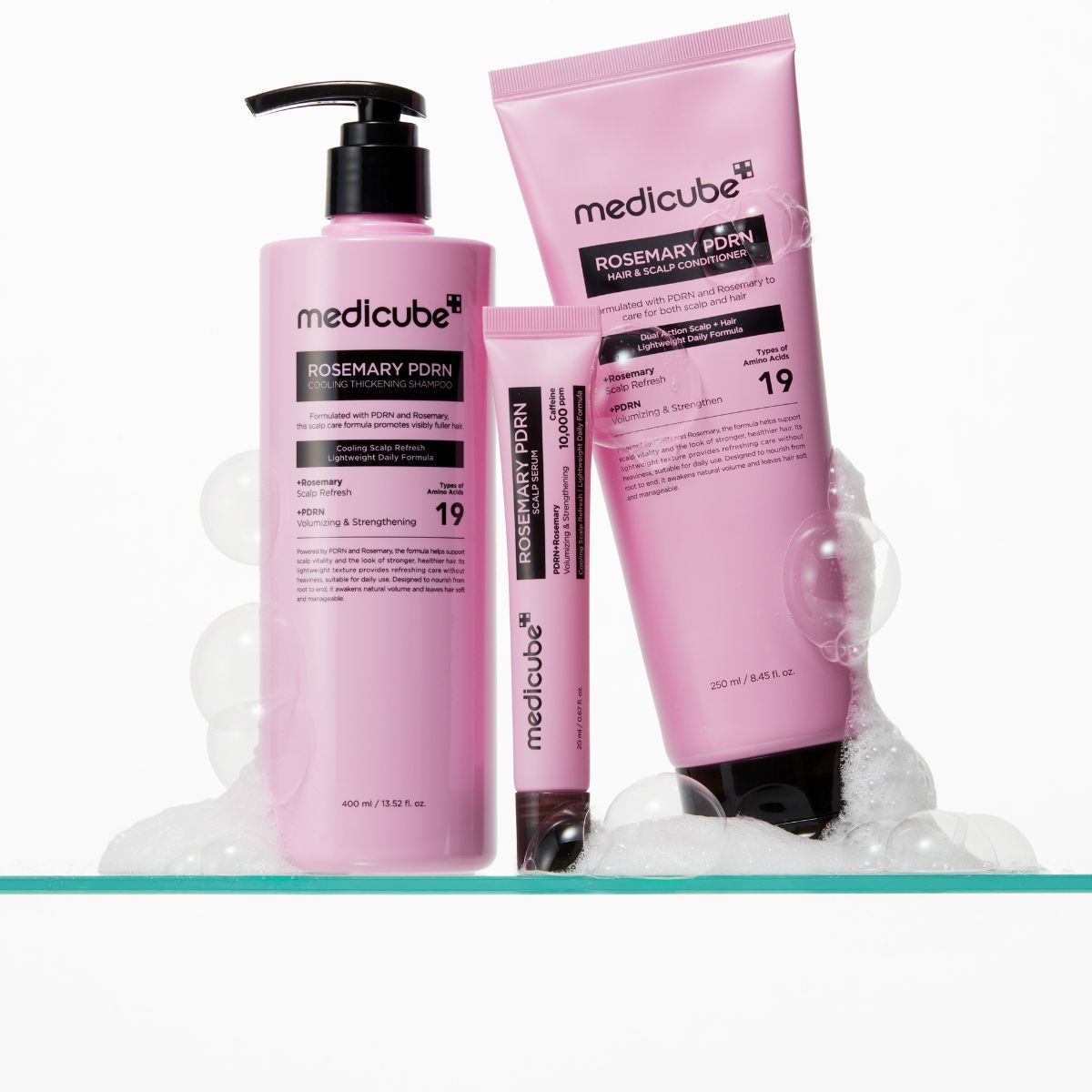 Medicube's New Thickening PDRN Haircare Line Is Already on Sale