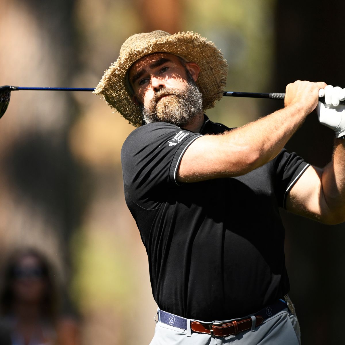 Jason Kelce Shows Off 6-Year-Old Daughter Wyatt's Golf Swing