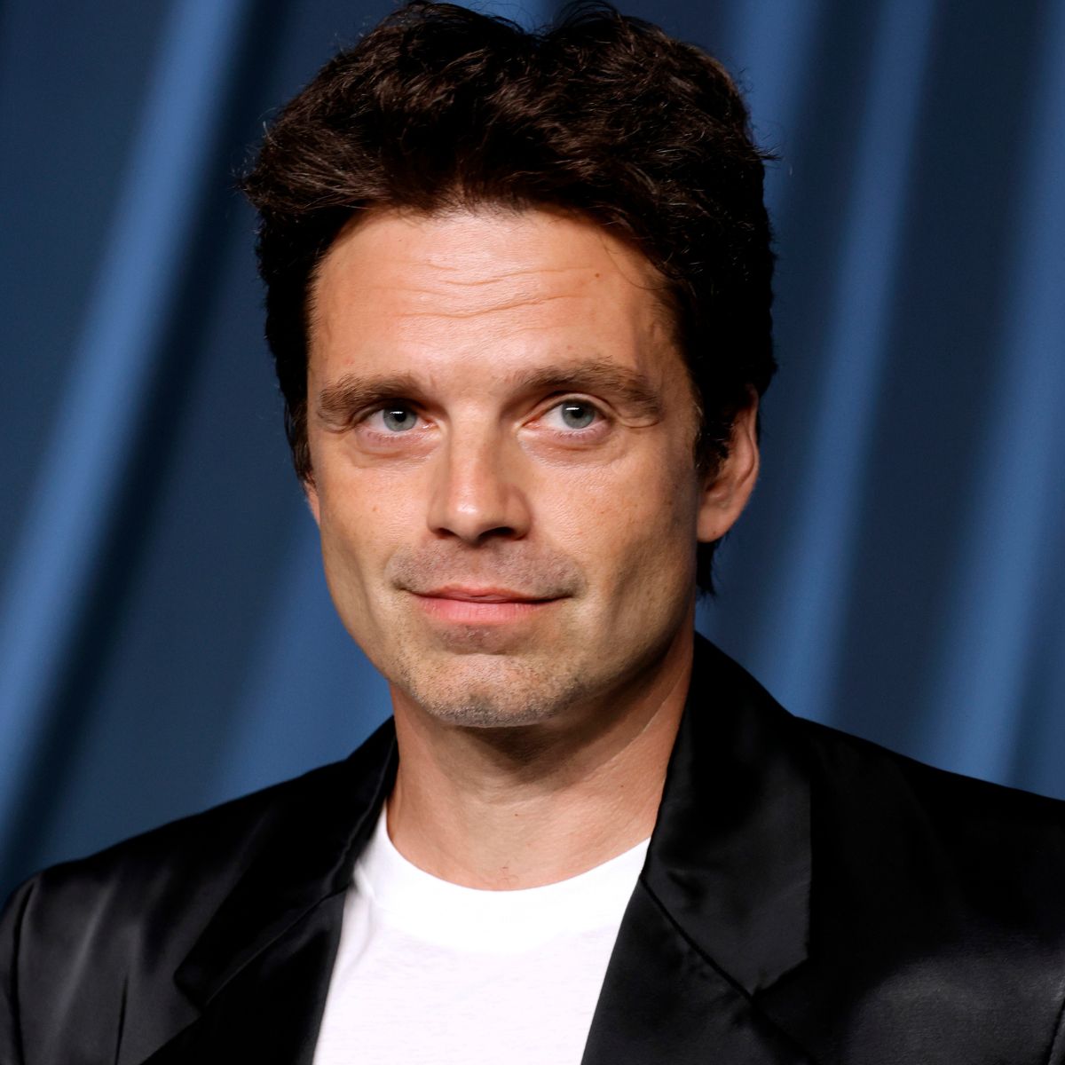 Sebastian Stan's Bald Look Will Make You Do a Double Take