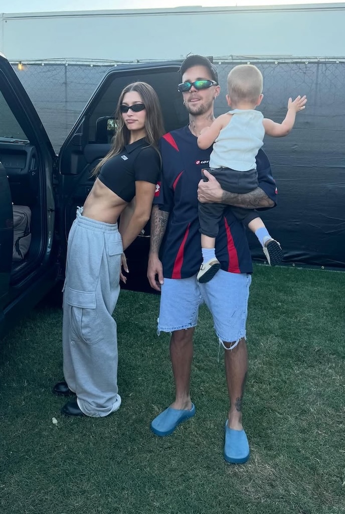 Hailey Bieber's Sheer Gucci Dress With G-String Hailey Bieber's Sheer Gucci Dress With G-String