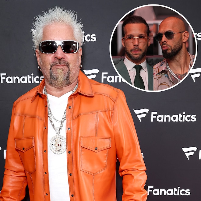 Guy Fieri, Andrew Tate, Tristan Tate