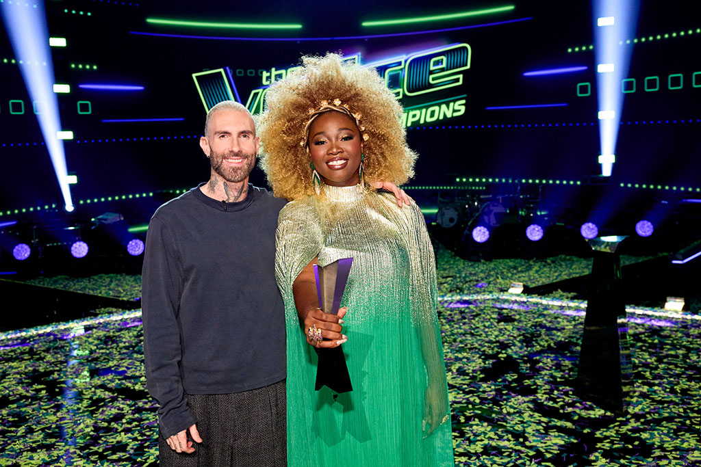 The Voice Season 29 Finale, Adam Levine, Alexia Jayy 