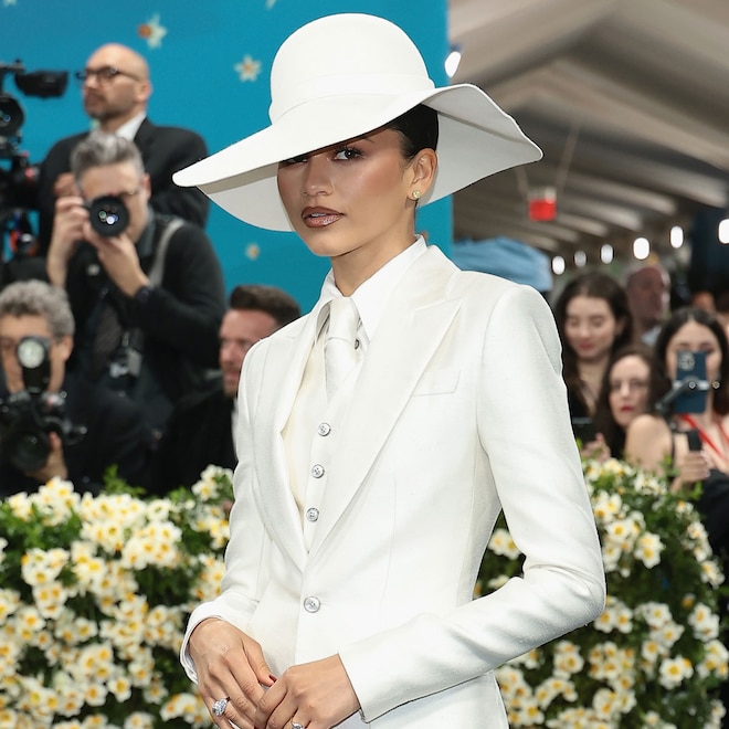 Zendaya arrives to the 2025 Met Gala Celebrating "Superfine: Tailoring Black Style"