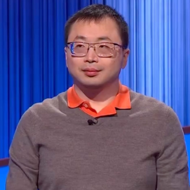 Jamie Ding on Jeopardy! in April 2026
