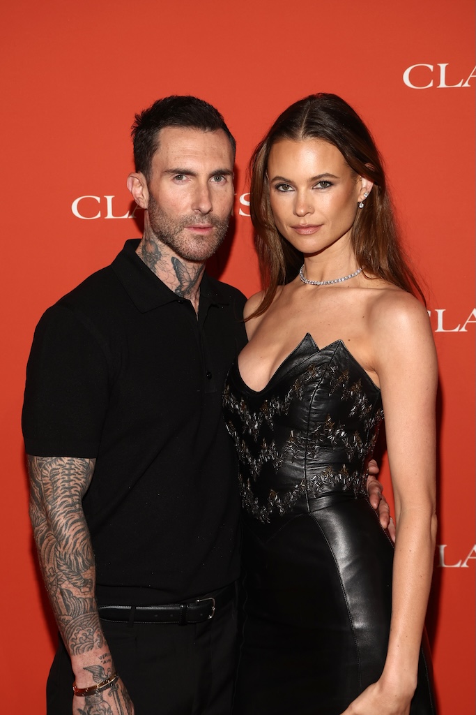 Adam Levine and Behati Prinsloo