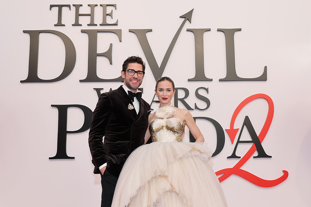 John Krasinski, Emily Blunt at the world premiere of The Devil Wears Prada 2