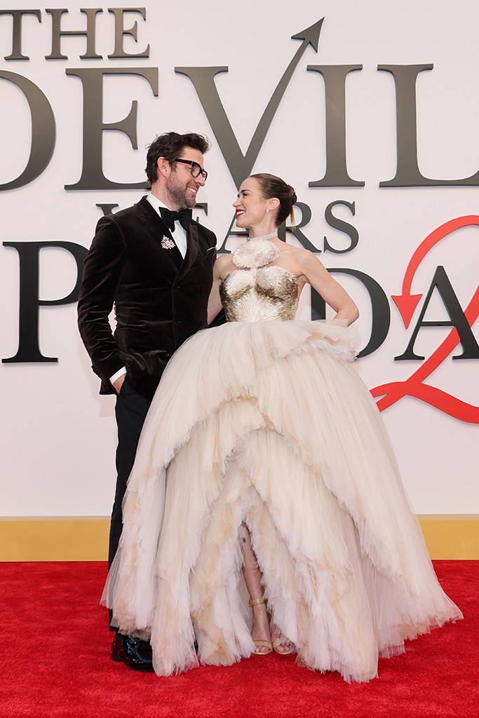 John Krasinski, Emily Blunt at the world premiere of The Devil Wears Prada 2
