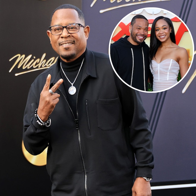 Martin Lawrence, Eric Murphy and Jasmine Page Lawrence