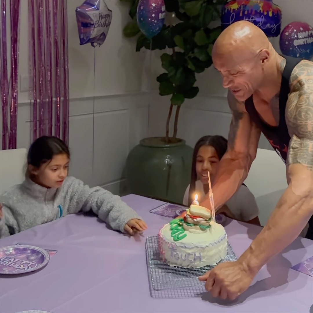 Dwayne Johnson Throws KATSEYE Party for Daughter Tiana's 8th Birthday