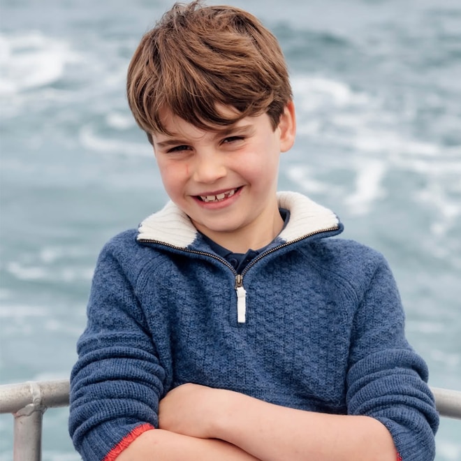 Prince Louis' 8th birthday portrait