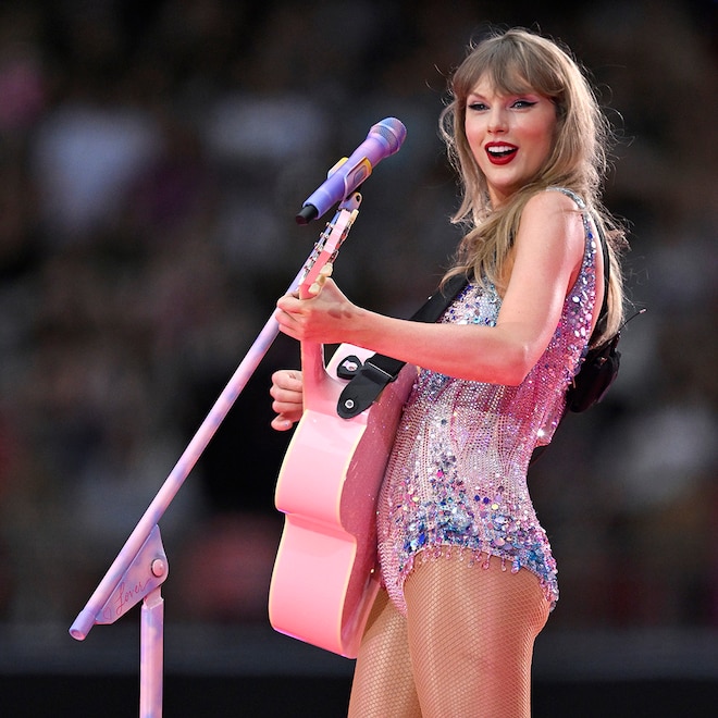Taylor Swift performs onstage during "The Eras Tour"
