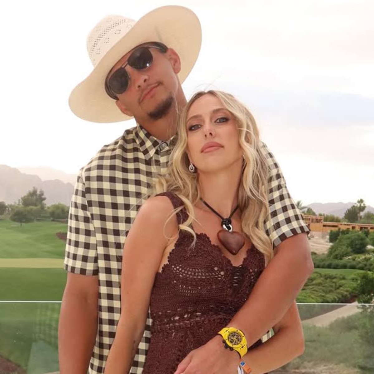 Patrick Mahomes and Brittany Mahomes at Stagecoach 2026