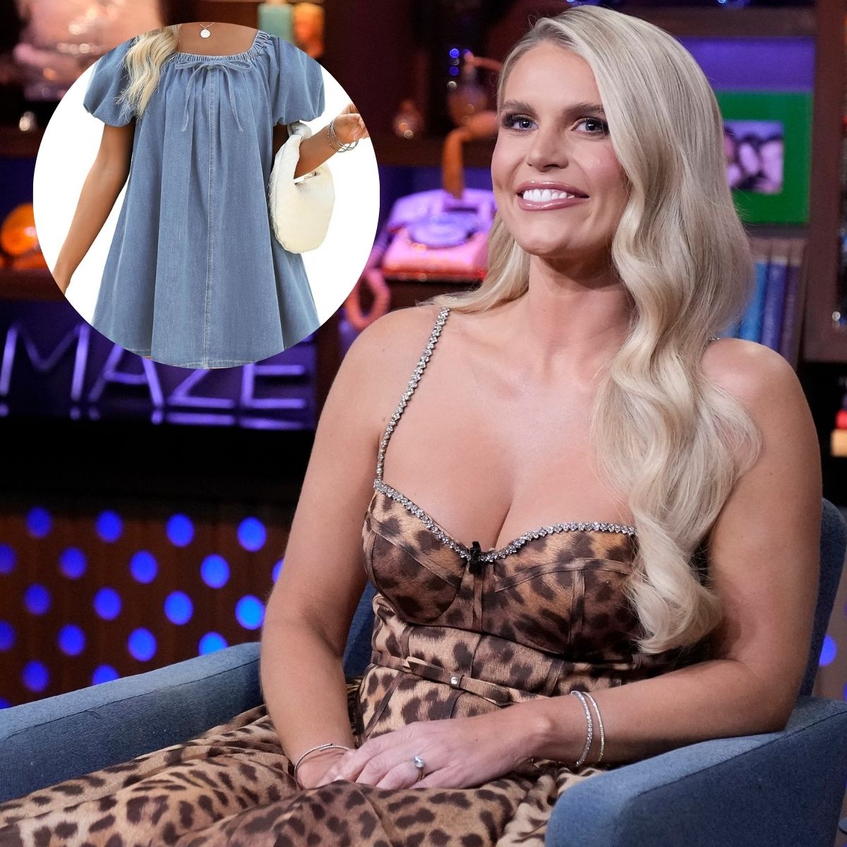 Madison LeCroy Says This Baby Doll Dress Is So Flattering If You "Carry Weight" in Your Midsection