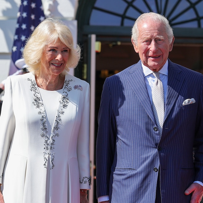 President Donald Trump, Melania Trump, King Charles III, Queen Camilla