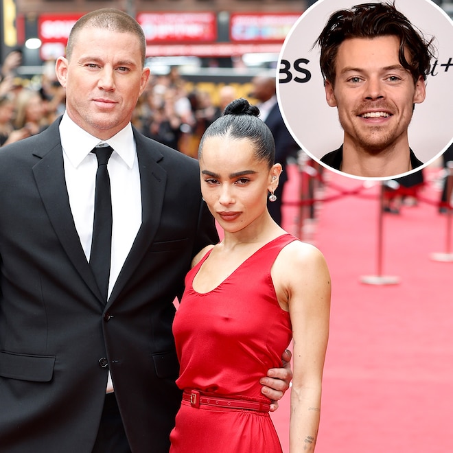 Channing Tatum, Zoë Kravitz, Harry Styles
