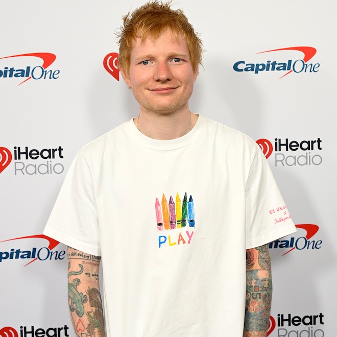 Ed Sheeran attends the 2025 iHeartRadio Music Festival at T-Mobile Arena on September 20, 2025 in Las Vegas, Nevada.