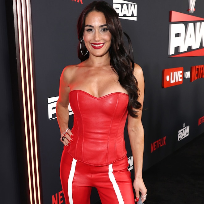 Nikki Garcia attends Netflix's Debut of WWE Monday Night Raw at Intuit Dome on January 06, 2025 in Inglewood, California.