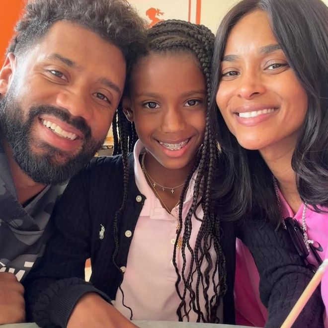 Russell Wilson, Ciara, Sienna Princess Wilson