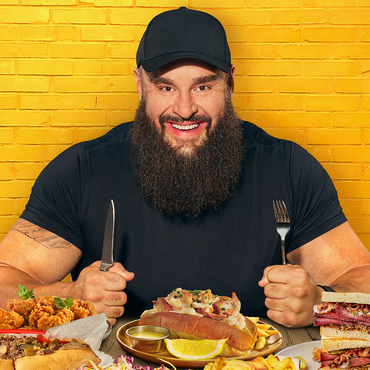WWE Stars Join Braun Strowman in Everything on the Menu Season 2