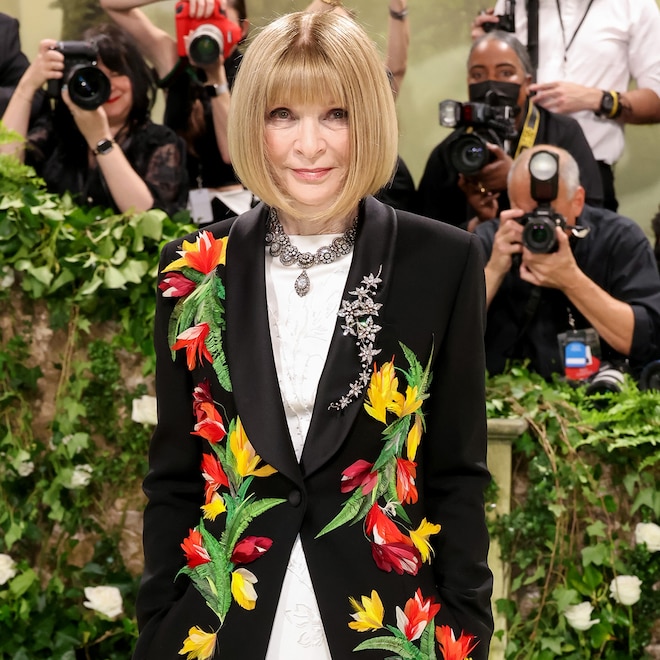 Anna Wintour attends The 2024 Met Gala Celebrating "Sleeping Beauties: Reawakening Fashion" at The Metropolitan Museum of Art on May 06, 2024 in New York City.