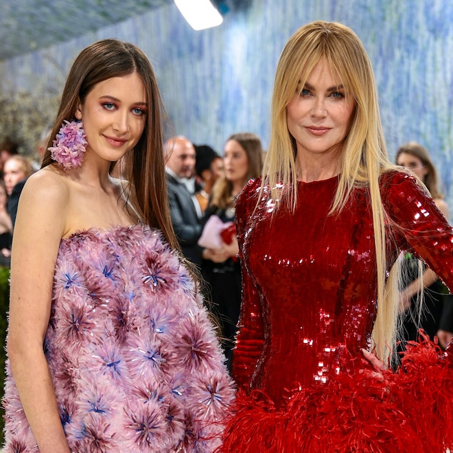 Sunday Rose Kidman Urban and Nicole Kidman arrive at Met Gala 2026 red carpet
