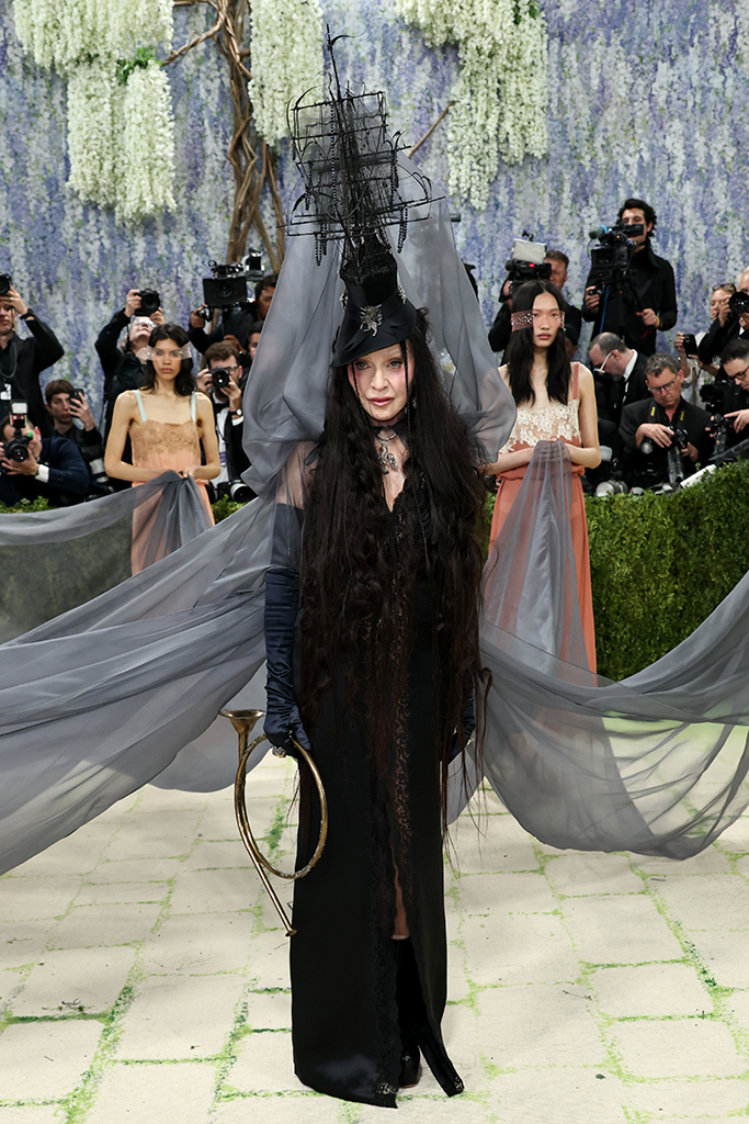 Madonna arrives at Met Gala 2026 red carpet