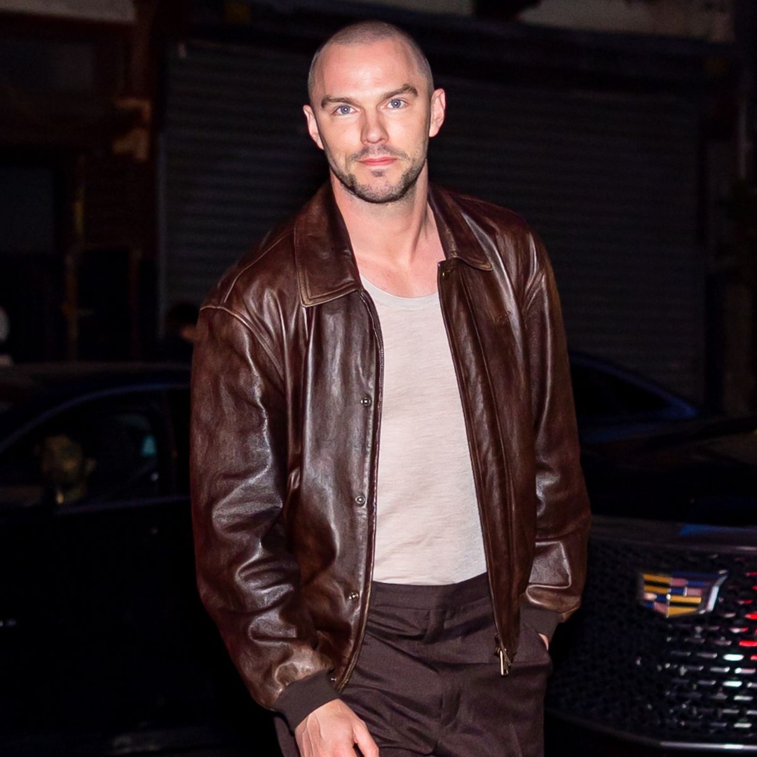 Nicholas Hoult Shaved Head for Superman Age of Tomorrow in NYC Nicholas Hoult Shaved Head for Superman Age of Tomorrow in NYC