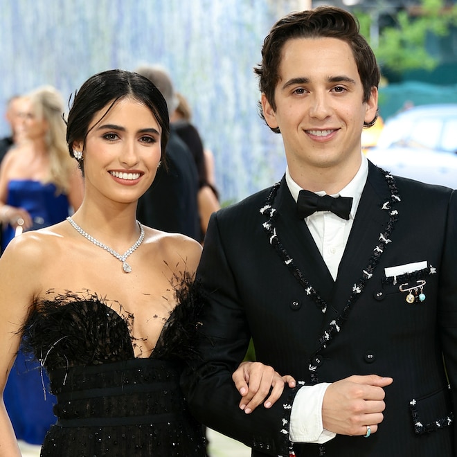 Ana Amelia Batlle Cabral, Marcello Hernández arrive at Met Gala 2026 red carpet