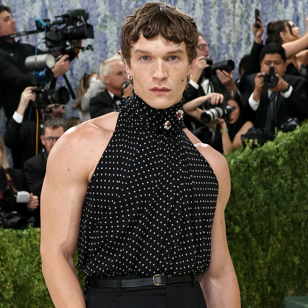 Connor Storrie Makes Met Gala Debut in Saint Laurent, Calls the Night a 'Beautiful Zoo' — image 1